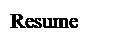 Text Box: Resume