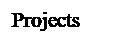 Text Box: Projects